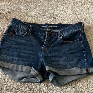 Old Navy Dark Blue Denim Shorts